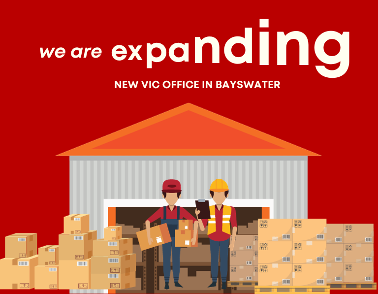 EXCITING NEWS: New Victoria warehouse and office
